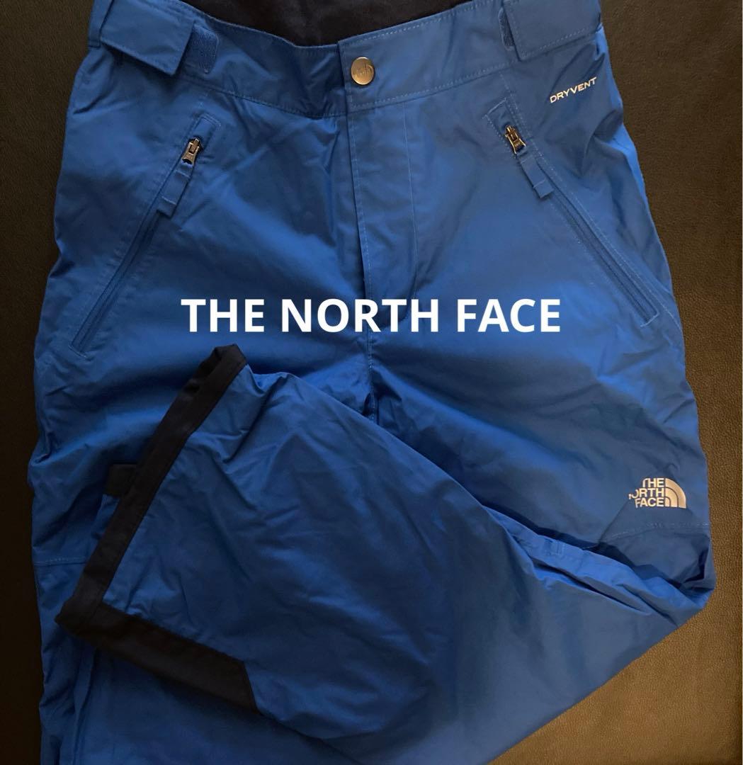 【ノースフェイス】スノーパンツ　ボトムス　キッズL スノーボードスキー