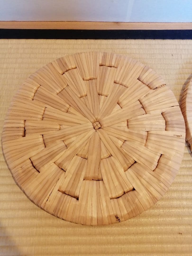 【茶事道具】露地円座　五客組　水屋道具485