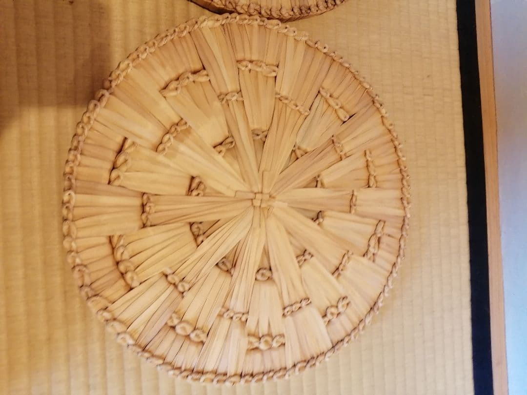 【茶事道具】露地円座　五客組　水屋道具485