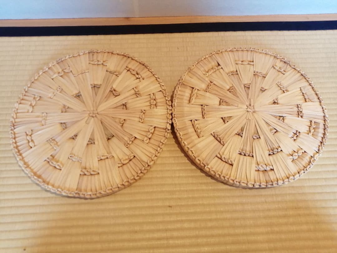 【茶事道具】露地円座　五客組　水屋道具485