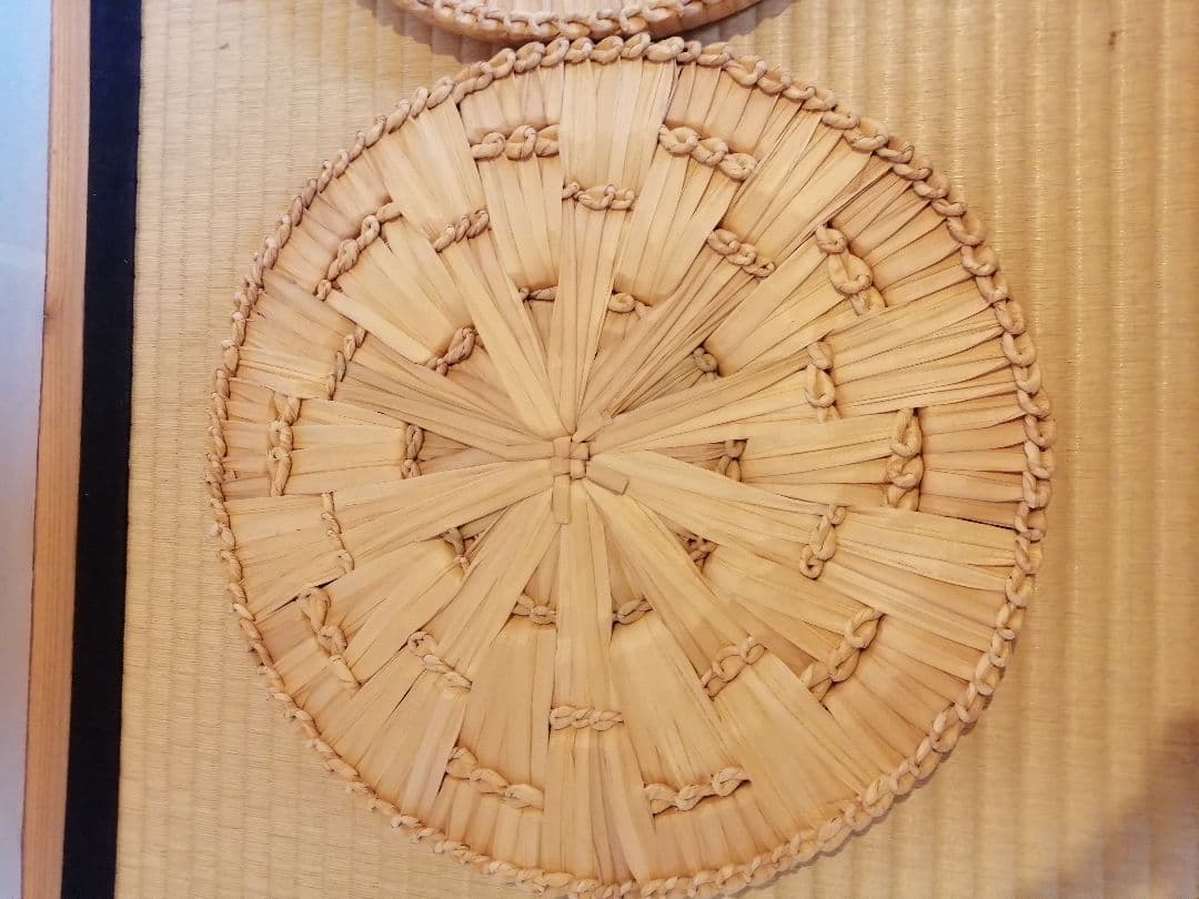 【茶事道具】露地円座　五客組　水屋道具485