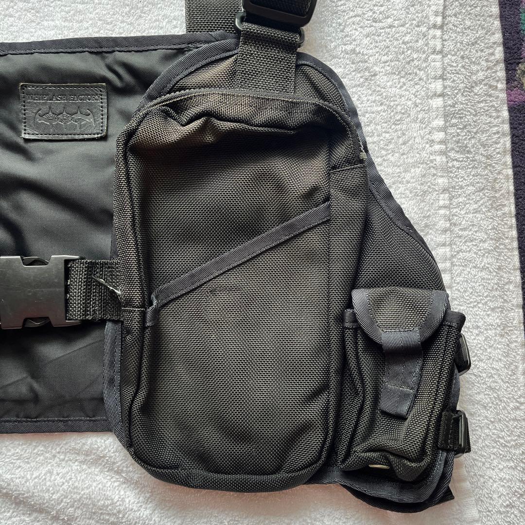 WHIPLASH FACTORY カーキ タクティカルベスト 雷魚　使用感あり