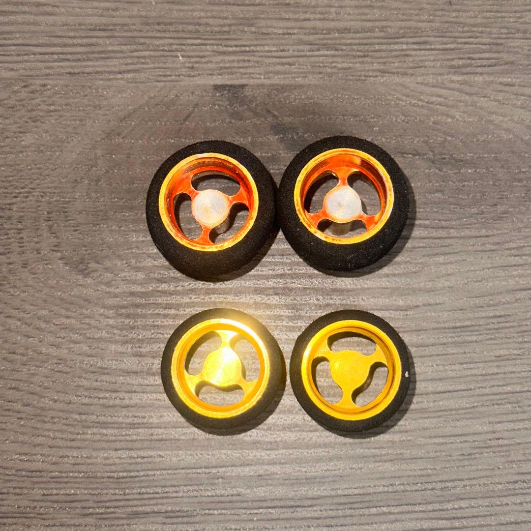 [G10024]ミニ四駆　軽量アルミホイール