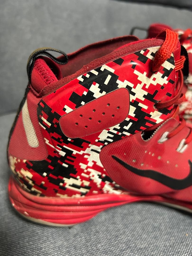 NIKE IDスパイクレッド/カモフラージュ 金具 25cm MID オーダー