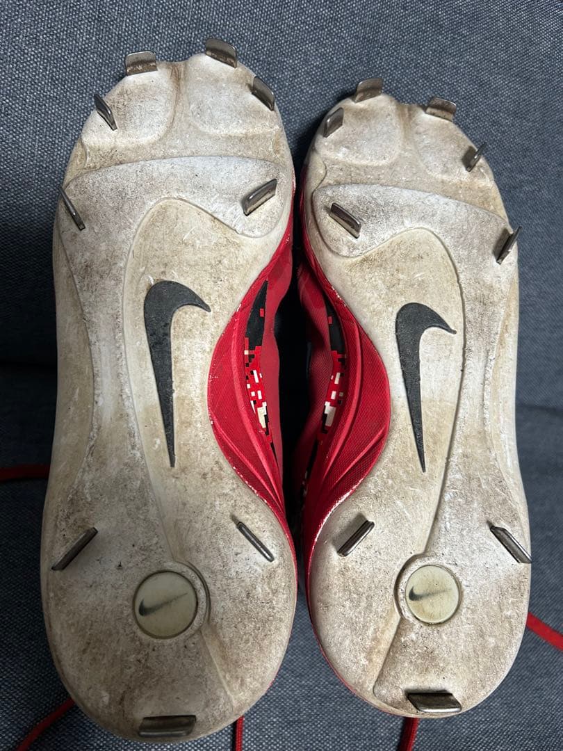 NIKE IDスパイクレッド/カモフラージュ 金具 25cm MID オーダー