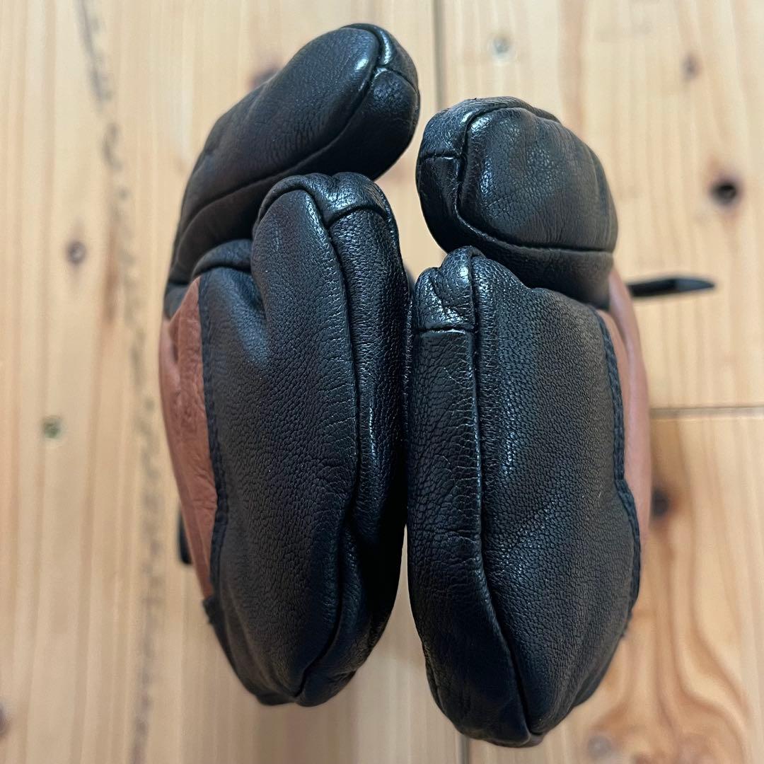 一度使用の美品　ヘストラ　ミトングローブ　スリーフィンガー　ゴアテックス　6