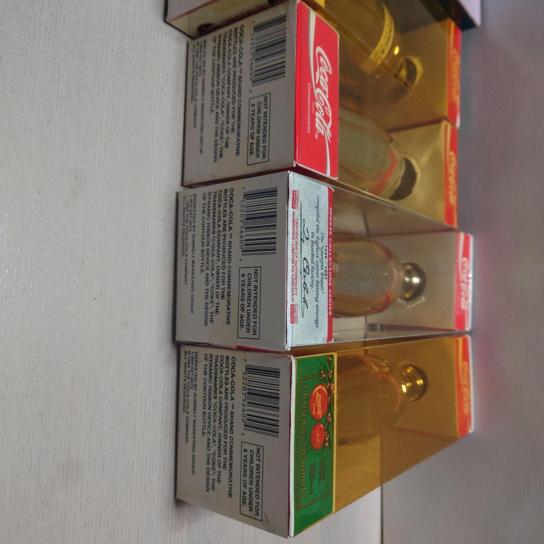 コカ・コーラ 限定金メッキボトル 5本セット