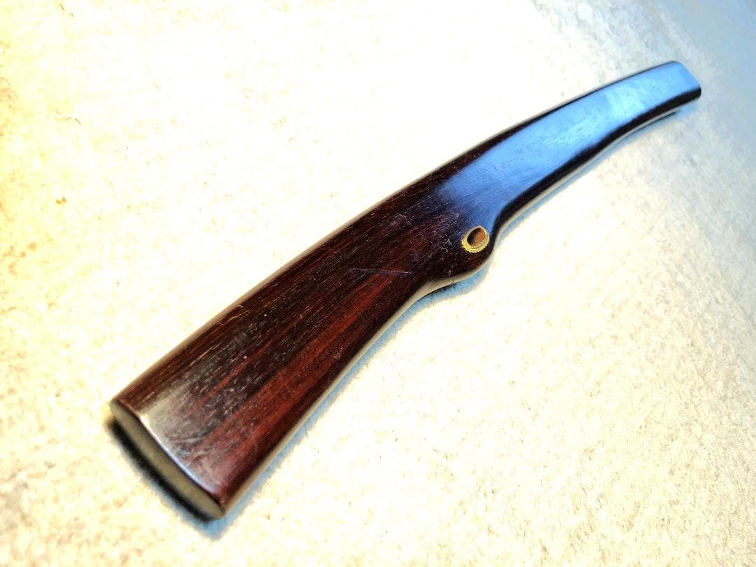 【 黒檀茶刀 】　江戸～昭和初期