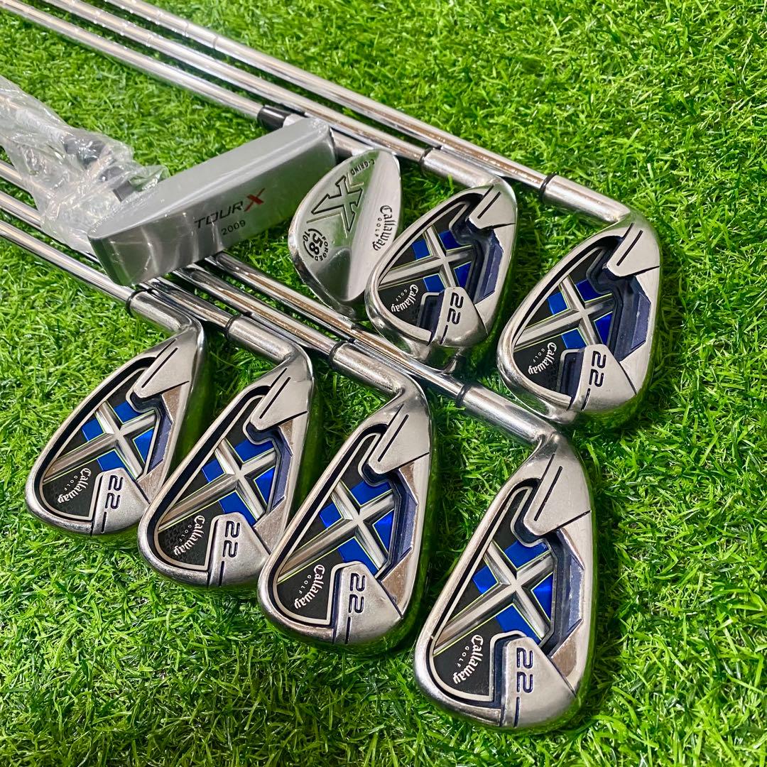 キャロウェイ EPIC X22 ゴルフセット 11本 左 レフティ メンズ SR