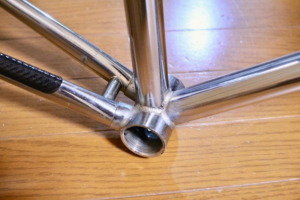 80年代 GHISALLO ギザロ 深谷産業メ ッキ ロードフレーム