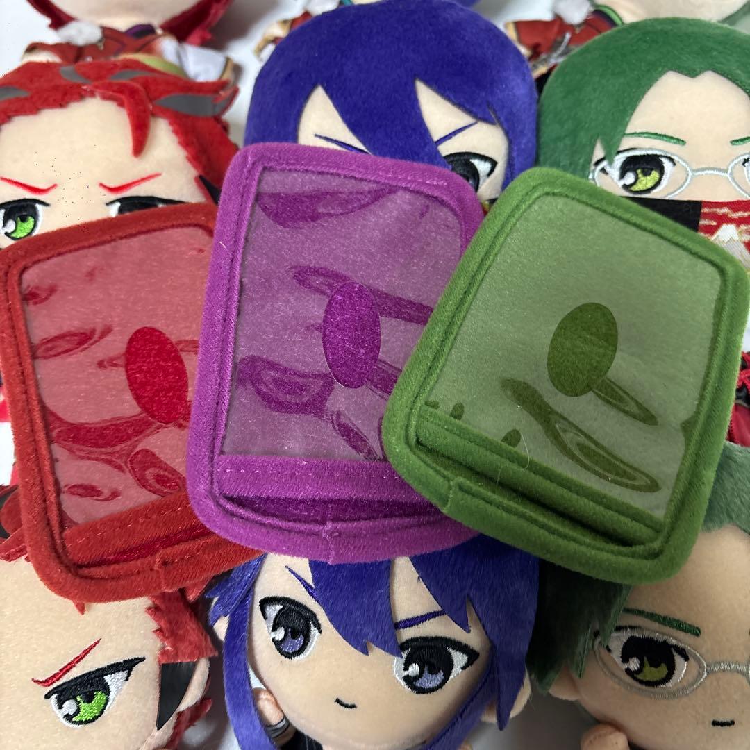 あんスタ/紅月ぬいぐるみ/9体セット/蓮巳敬人、鬼龍紅郎、神崎颯馬