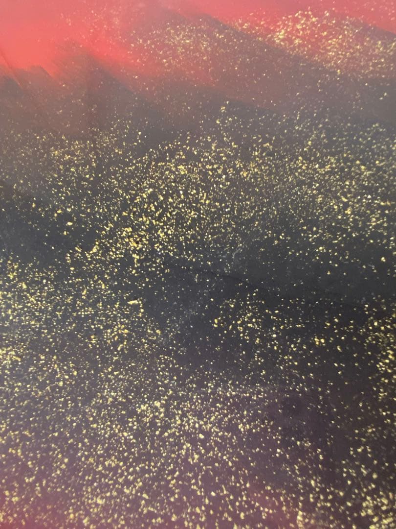 2277❣️ あいはら友子「赤富士」肉筆画 日本画 縁起物 開運 富士山