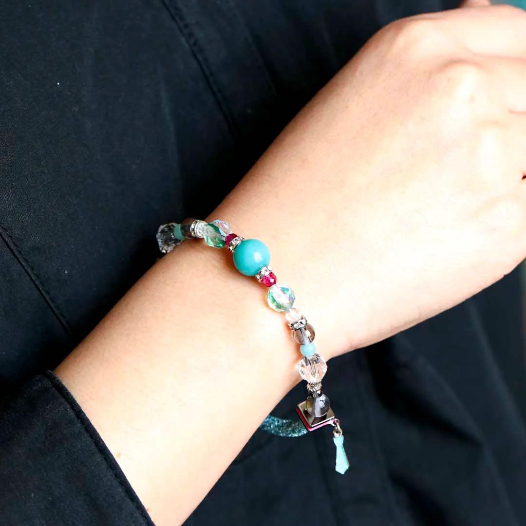 『初音ミク＆piapro characters』コラボ 天然石ブレスレット 完売