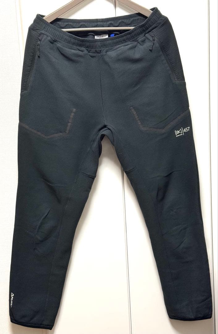 [美品] Burton [ak] 457 マイクロフリース上下　Lサイズ 黒