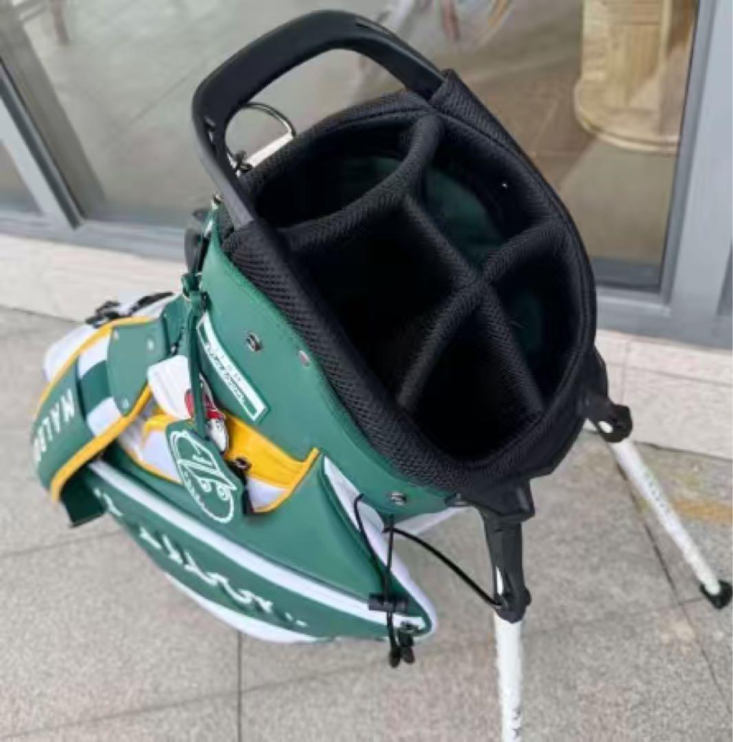 Malbon golf ゴルフ バッグ キャディバッグ スタンド型バッグ