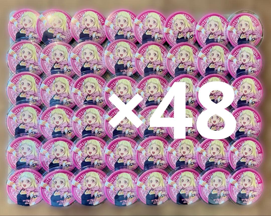 【痛バ用】ラブライブ！スーパースター‼︎ Liella 鬼塚夏美 缶バッジ48個