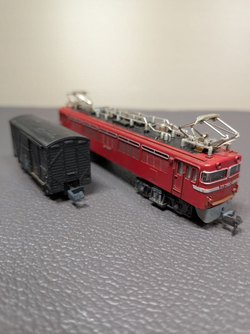 No.61鉄道Nゲージジオラマ車両、バス等付き