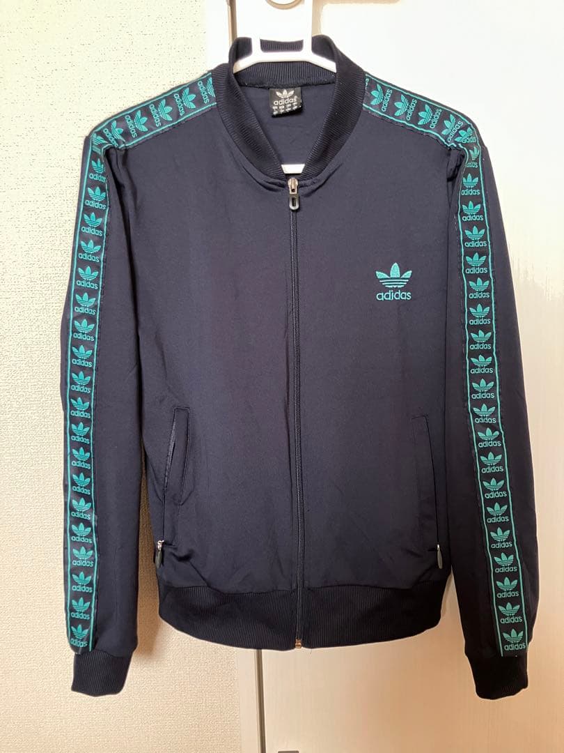 【レア】80-90s adidas アディダス　トラックジャケット　トレフォイル
