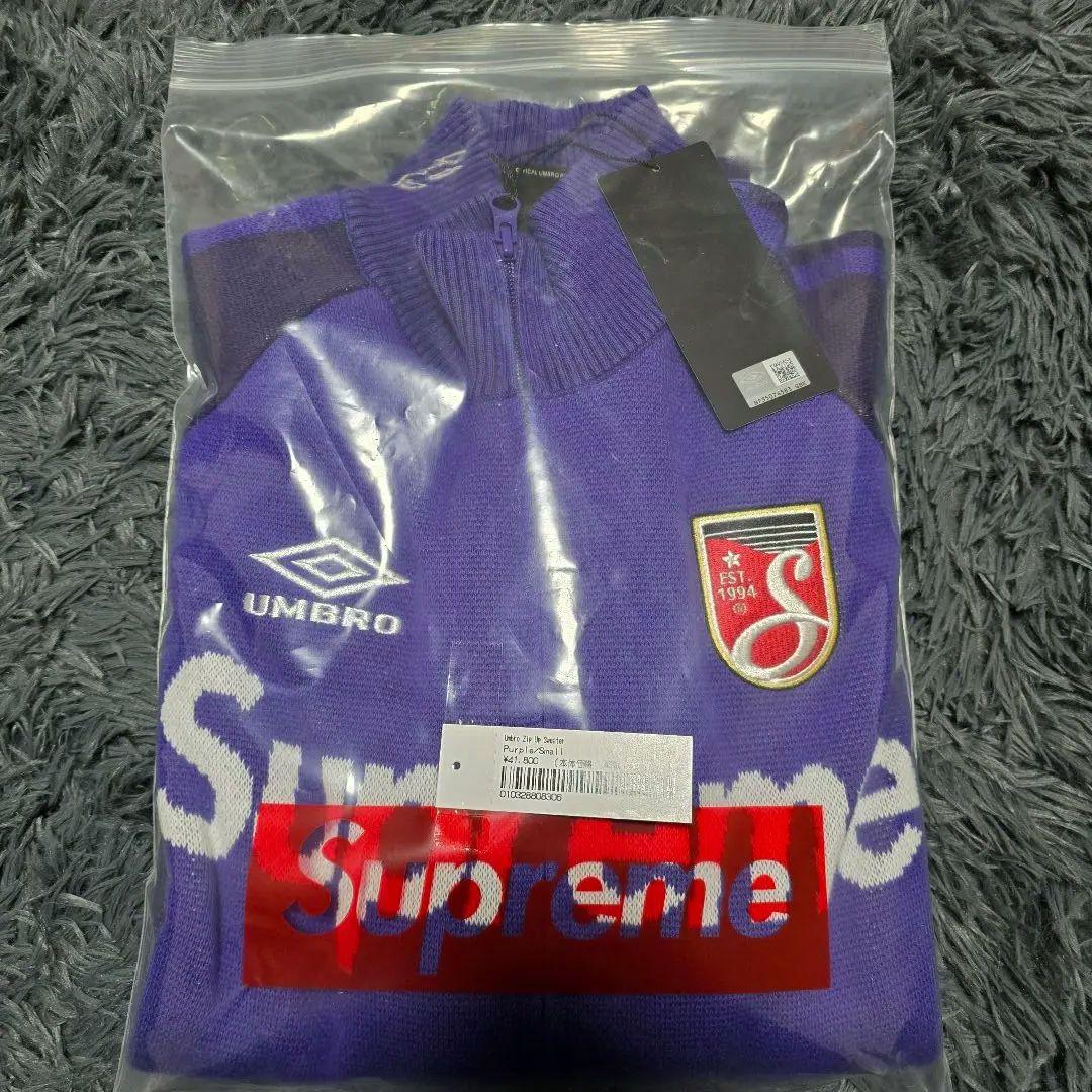 ウェア Supreme Umbro Zip Up Sweater