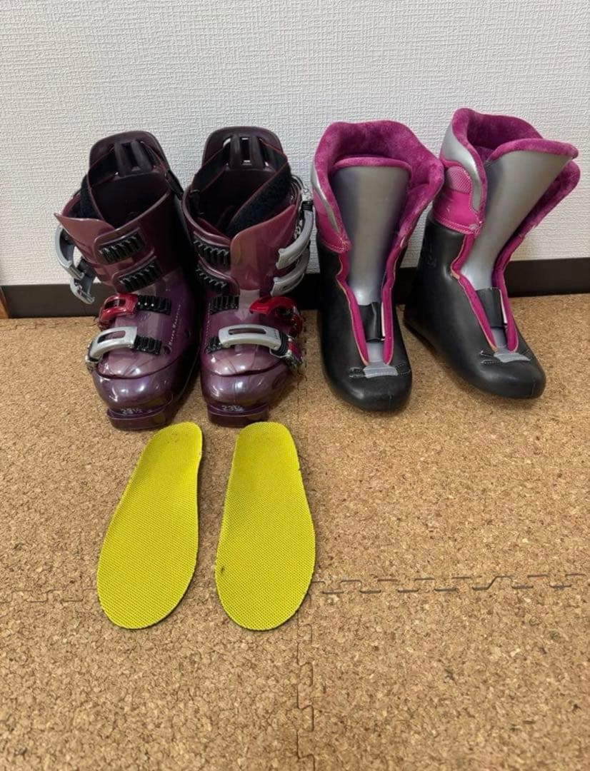 【美品】LOCO 女性用スキーブーツ 23.5cm 日本製