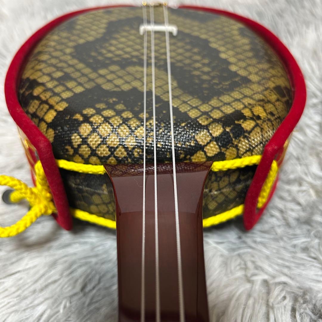 沖縄三線 スンチーレッド美品 初心者DVD付セット