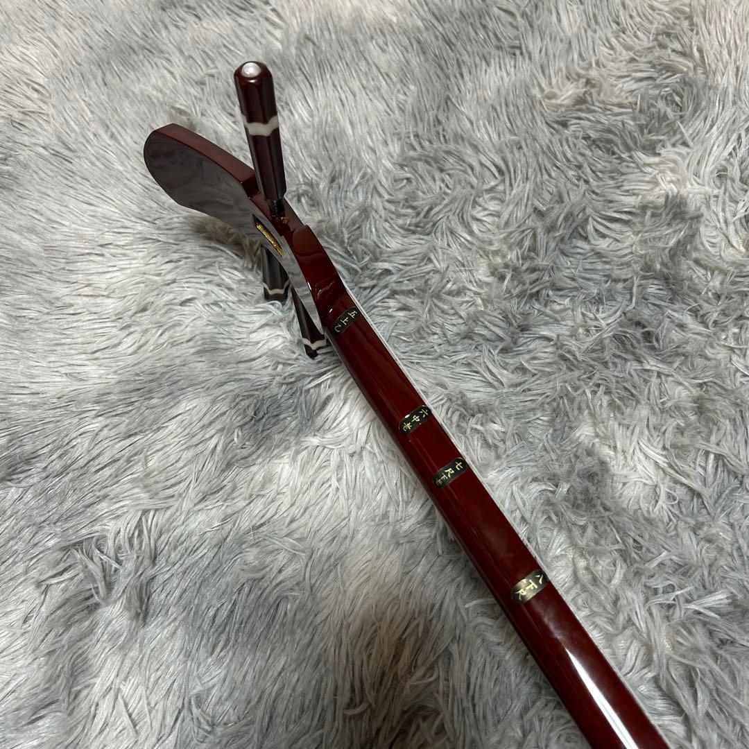 沖縄三線 スンチーレッド美品 初心者DVD付セット