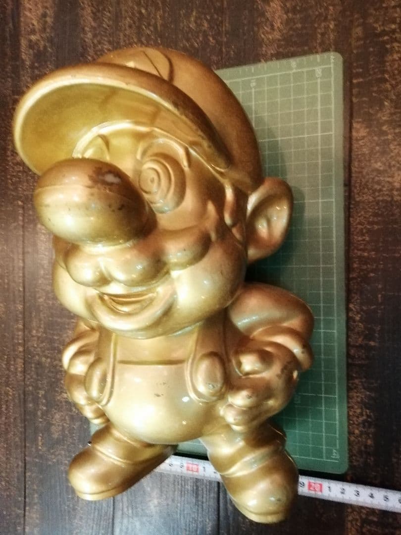 任天堂 スーパーマリオ ゴールド 黄金のマリオ像 非売品 DEADSTOCK