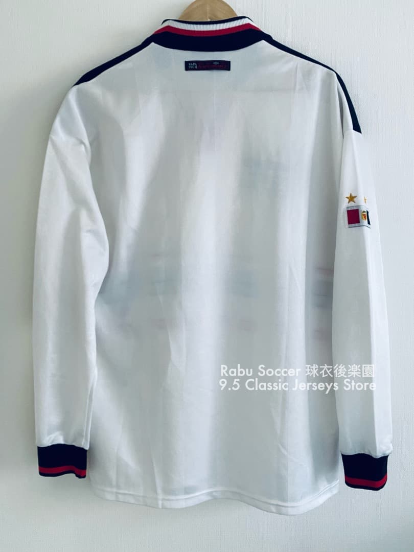 マンチェスターユナイテッド 98/99 アウェイ 記念 ユニフォーム 長袖