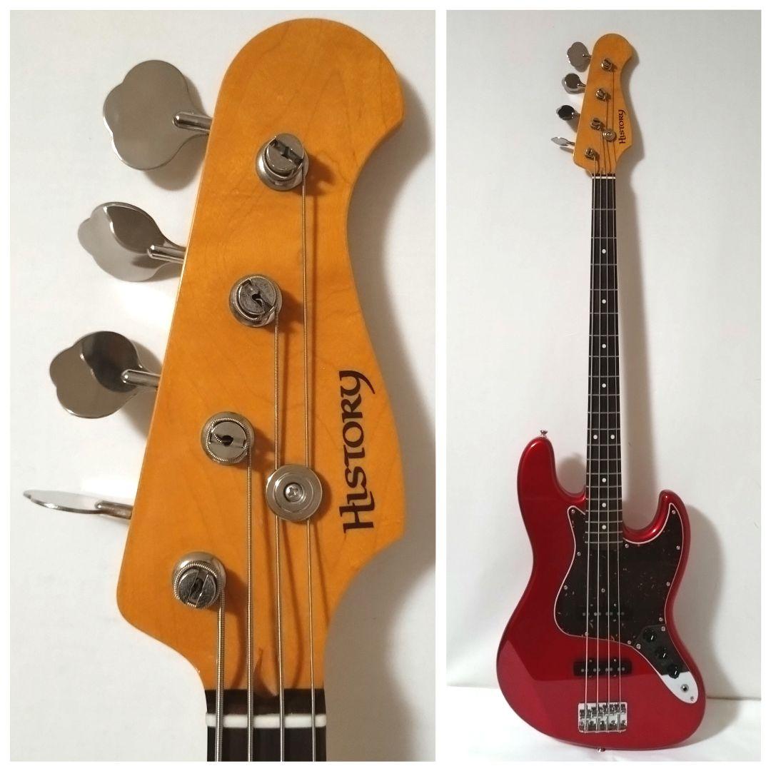 美品　HISTORY　ヒストリー　CV-BJ4　エレキベース　ジャズベースタイプ