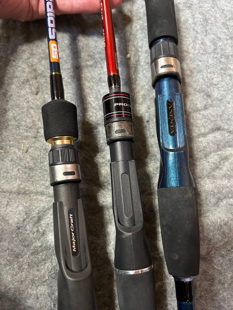 タイラバロッド3本セット ソルパラ/プロトラスト/アネスタ