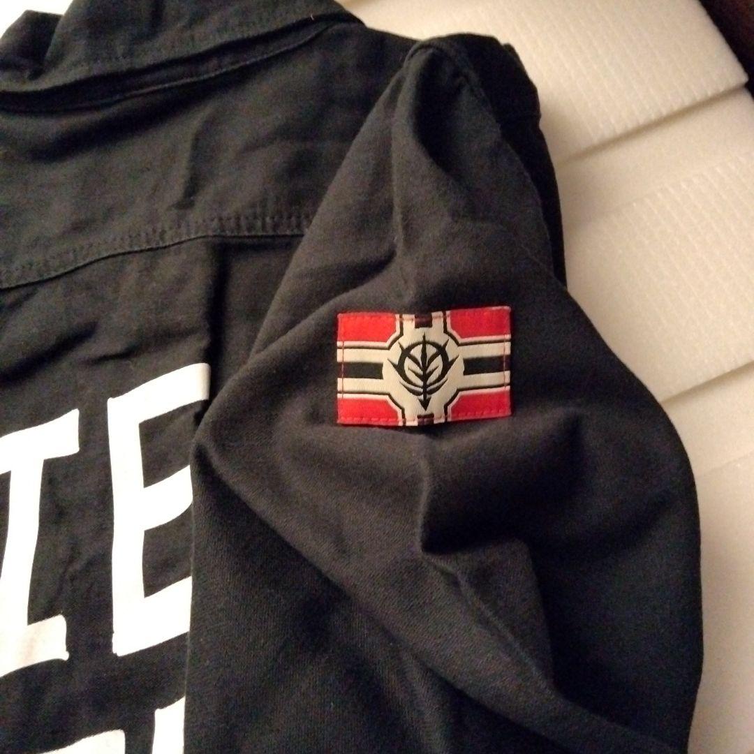 ジークジオンB.D.Uシャツジャケット 機動戦士ガンダム コスパ L 黒 軍物