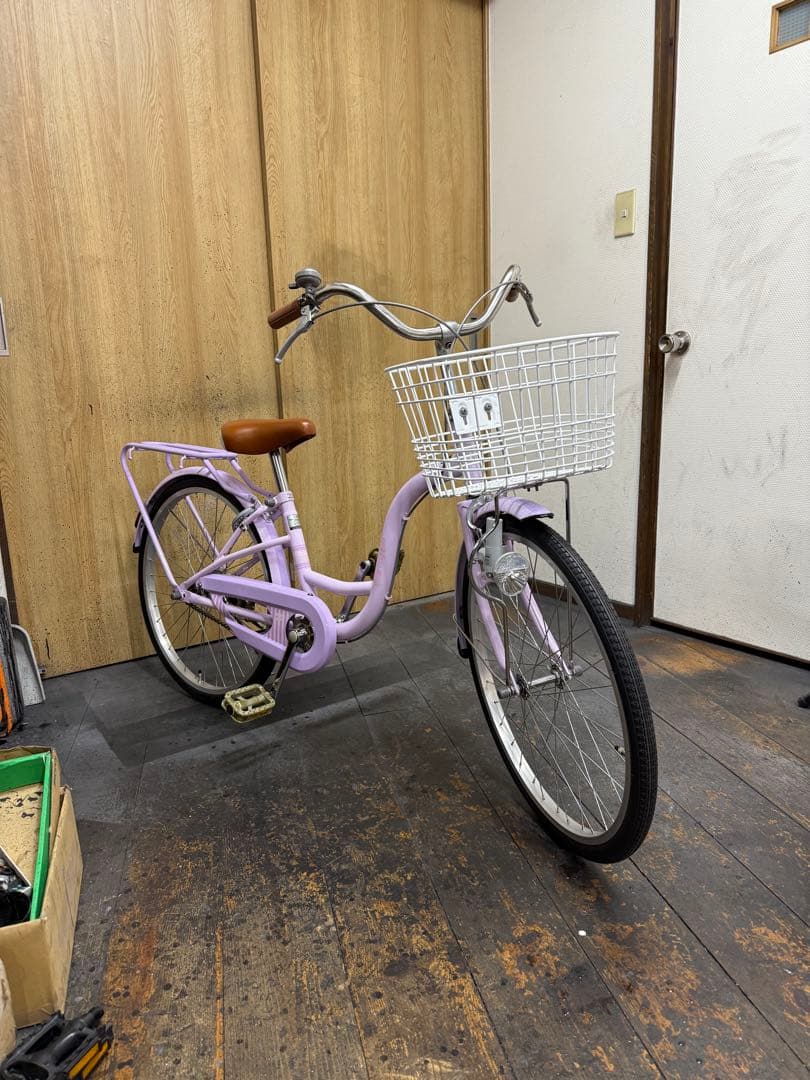 中古車　子供用　silverring　22インチ　LEDダイナモライト　美品