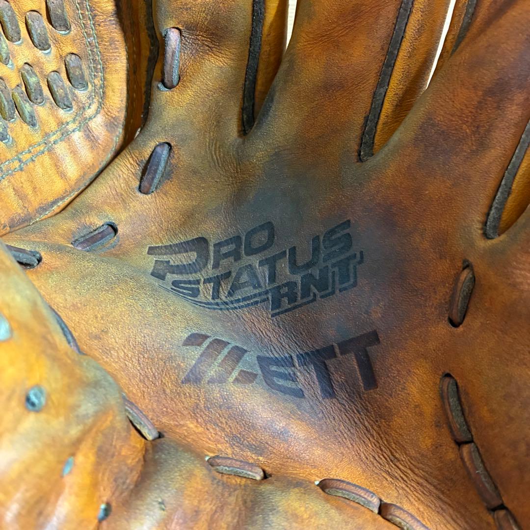 ZETT プロステイタス 一般軟式 グローブ グラブ 良品 投手用