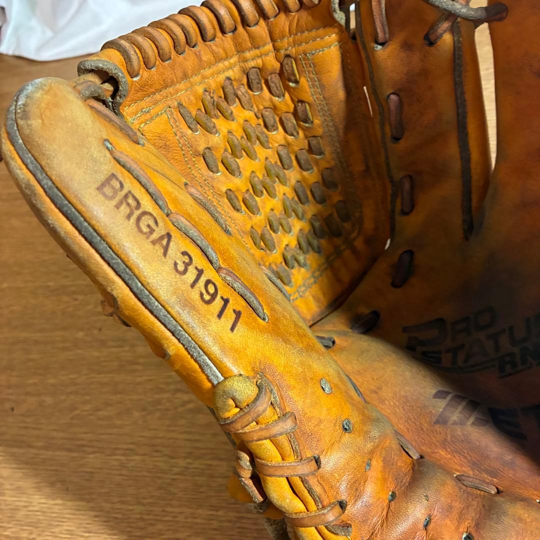 ZETT プロステイタス 一般軟式 グローブ グラブ 良品 投手用