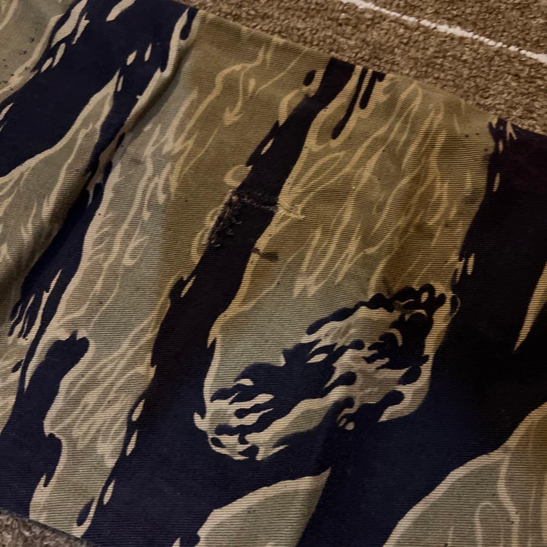 60年代　ベトナム戦　オリジナル　タイガーストライプ　タイガーカモ　パンツ