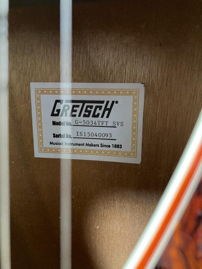 【Gretsch】G5034TFT Rancher　グレッチ