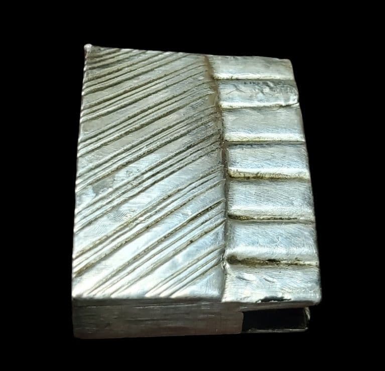 銀被せ二重風　一重はばき