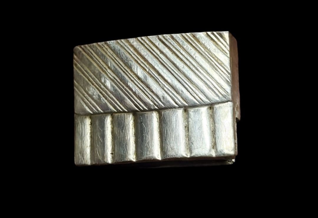 銀被せ二重風　一重はばき