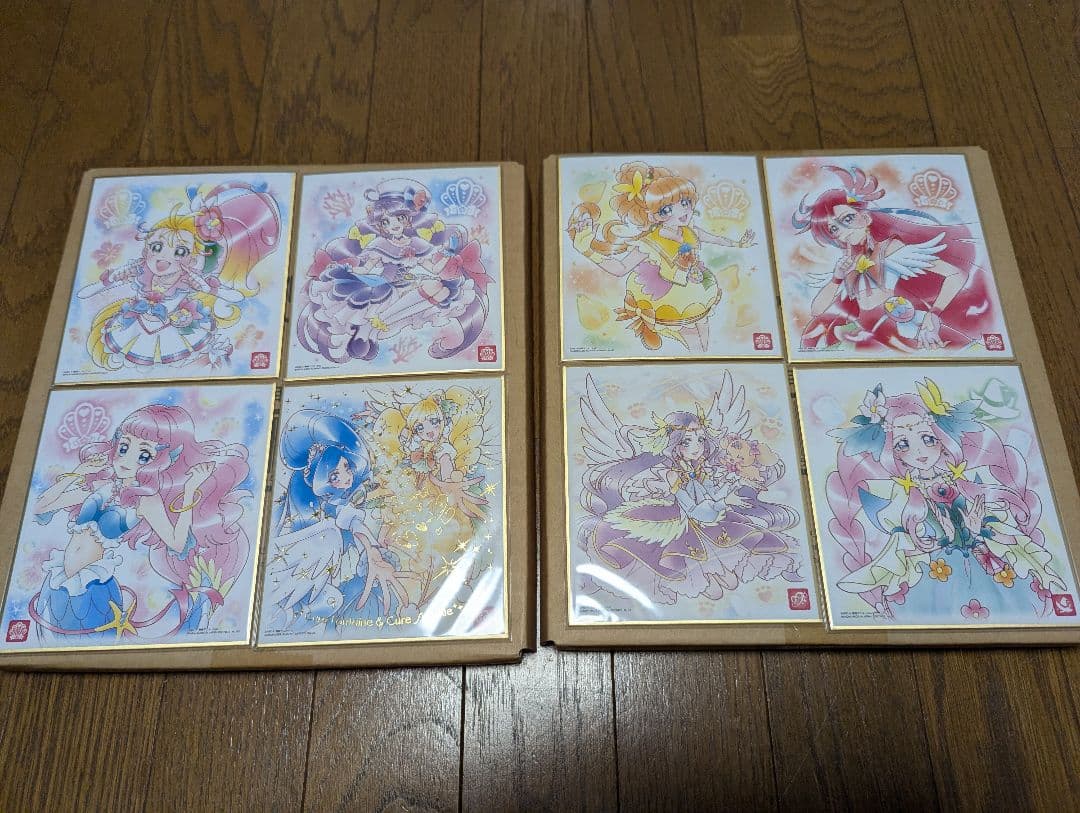 【ryui】プリキュア 色紙ART　コンプセット