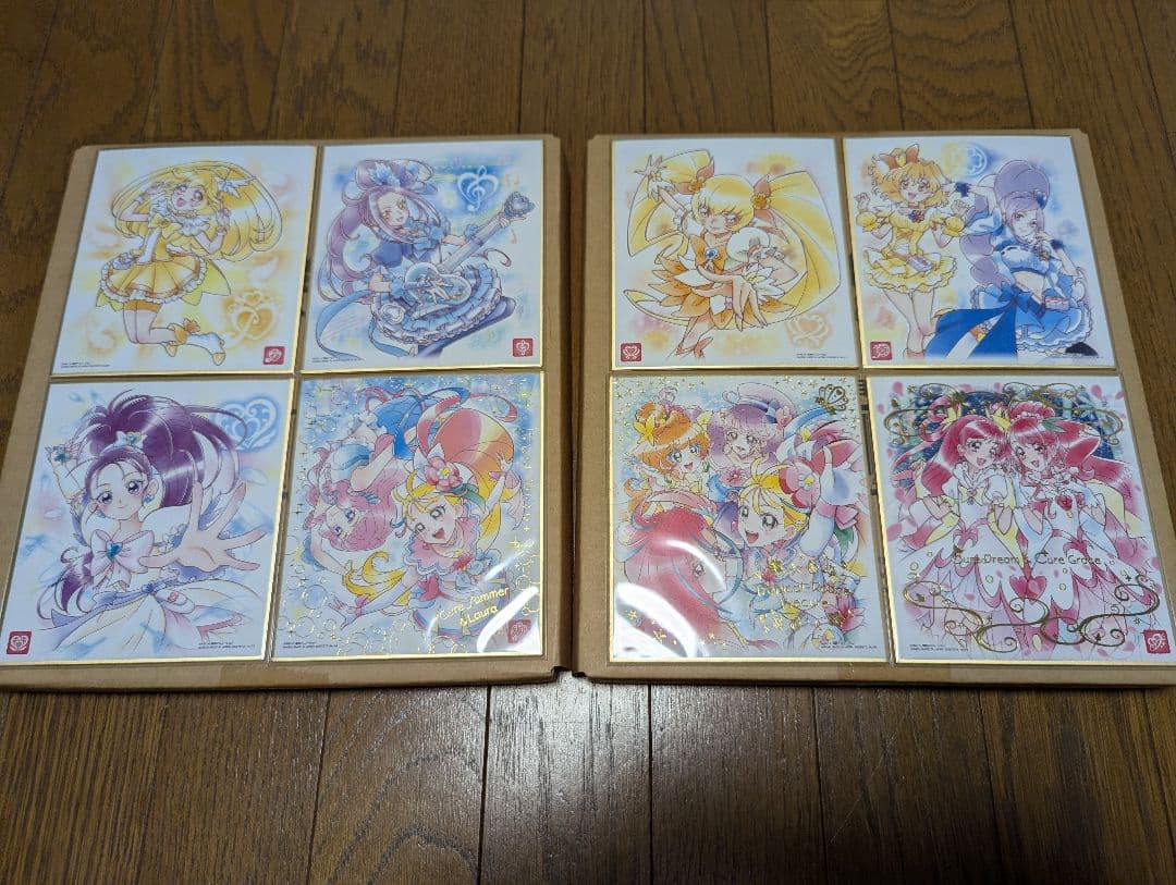【ryui】プリキュア 色紙ART　コンプセット