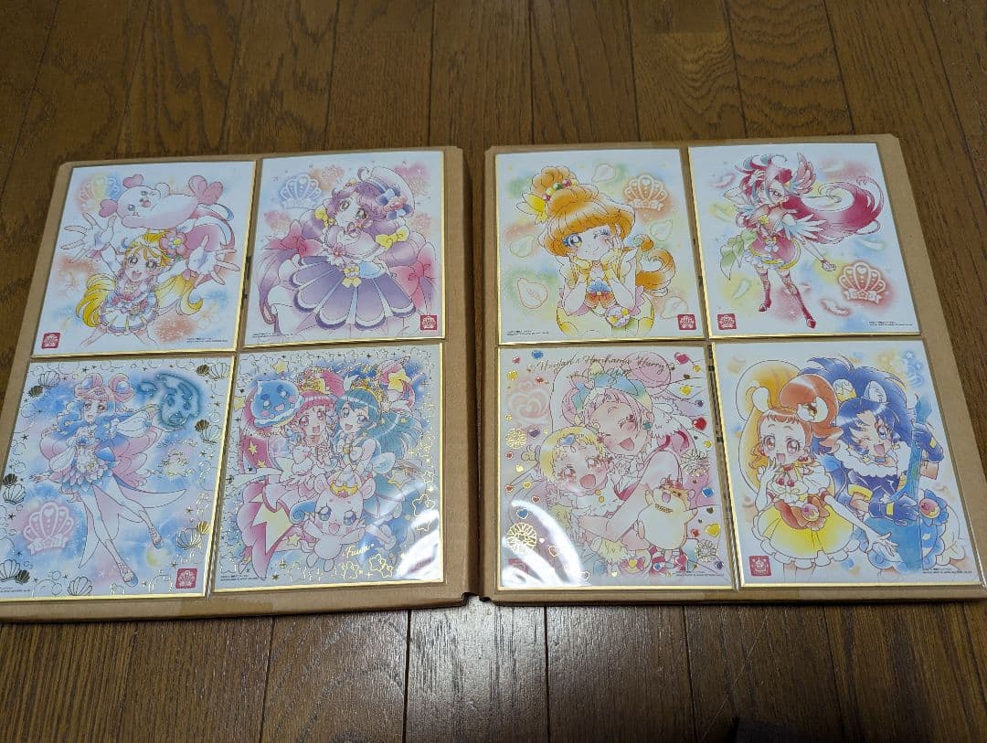 【ryui】プリキュア 色紙ART　コンプセット