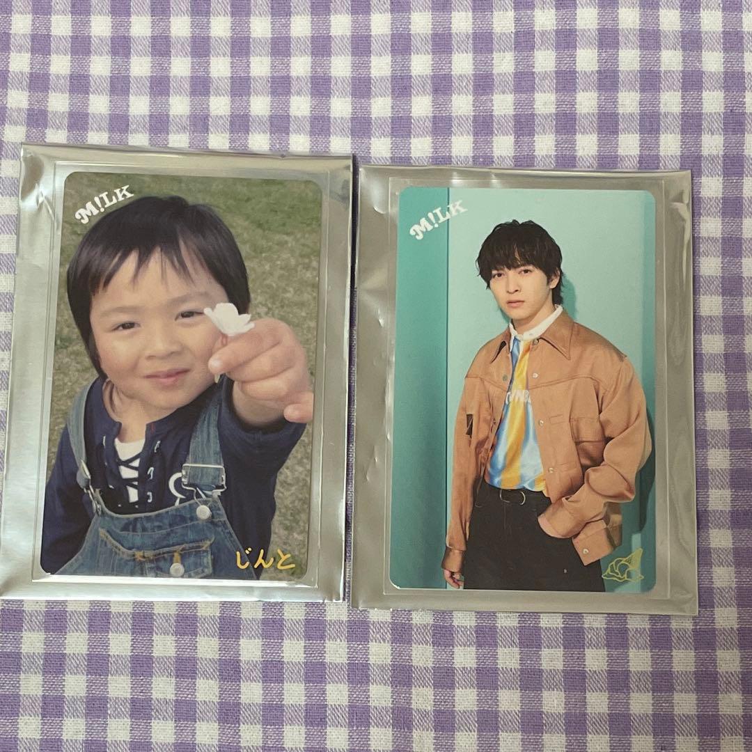 吉田仁人　こんなに大きくなりました　トレカ　幼少期　2枚セット