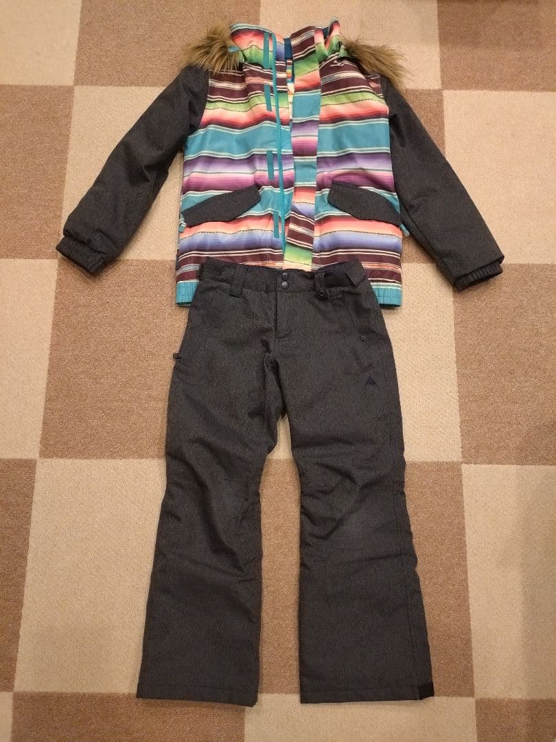 BURTON バートン　キッズウェア　上下セット　Sサイズ
