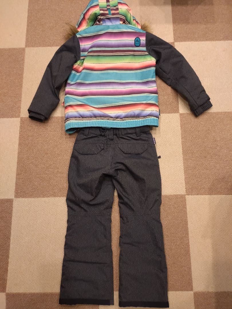 BURTON バートン　キッズウェア　上下セット　Sサイズ
