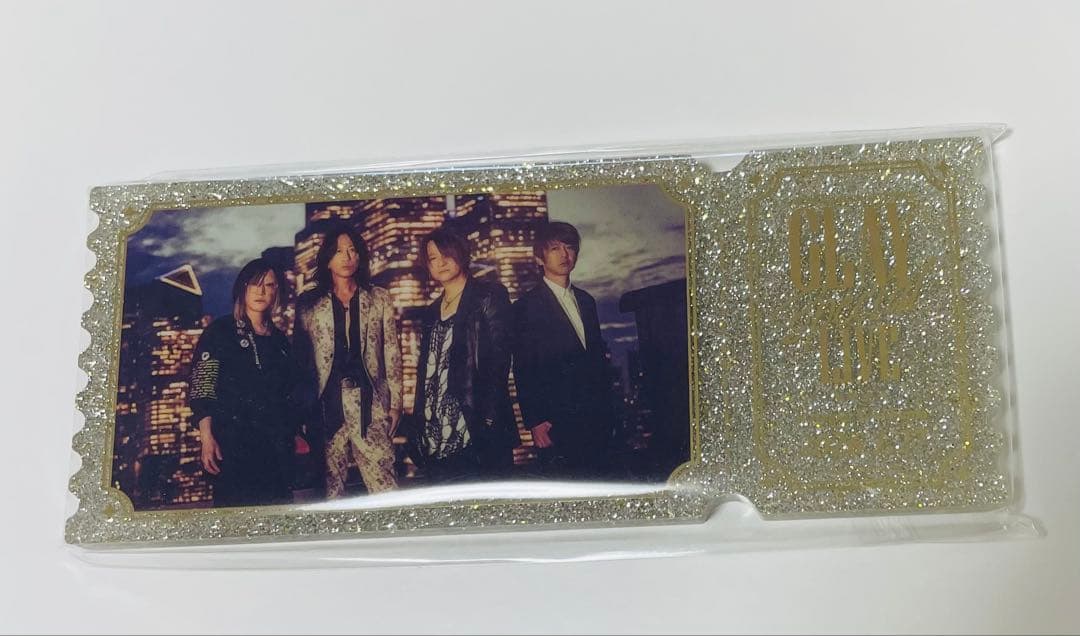 GLAY LAWSON50周年スペシャルライブ 記念アクリルブロック