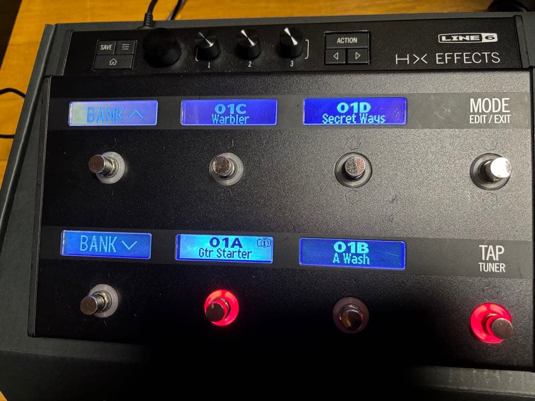 LINE6 HX Effects + EXPペダル