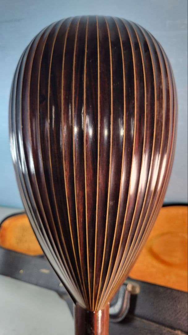 木製アーチトップ手工品マンドリン 8弦 ケース付き