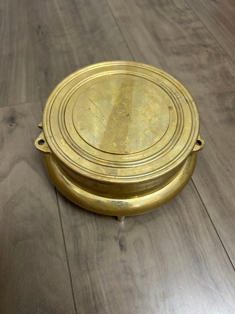 銅製 チャンチキ 鐘 仏具 ちんちん 鉦吾 重約1900克