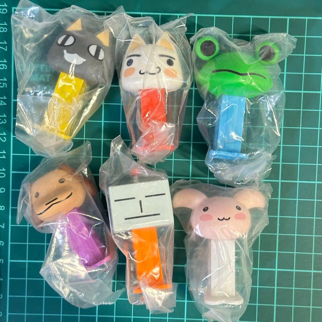 どこでもいっしょ　トロ　miniPEZ 全6種セット　平成レトロ　PSゲーム