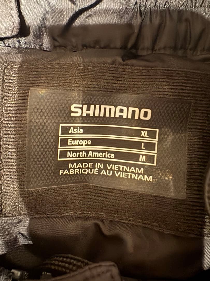 シマノ　ゴアテックス ウェアセットアップ